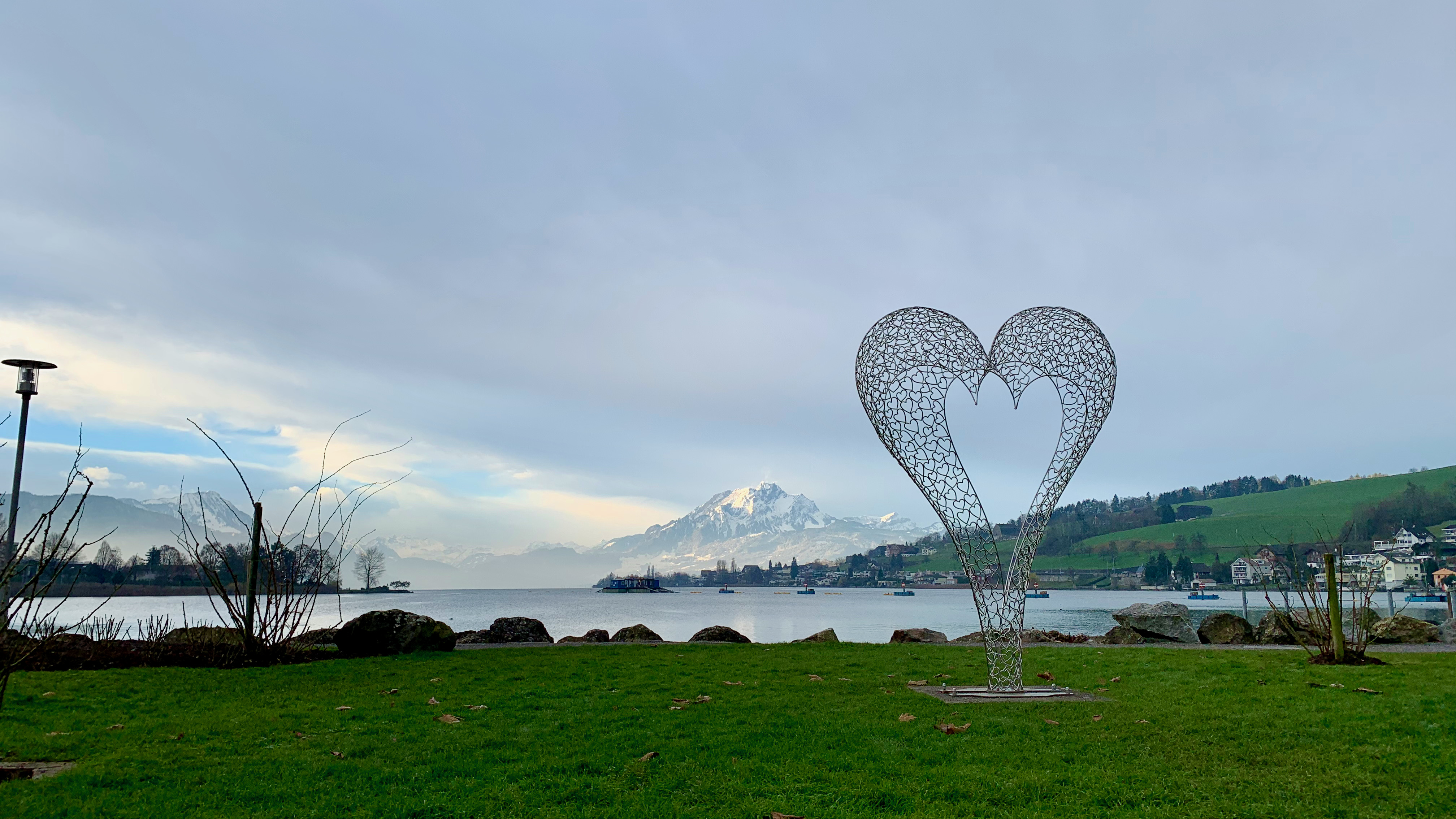 Herz und Seepromenade von Küssnacht am Rigi